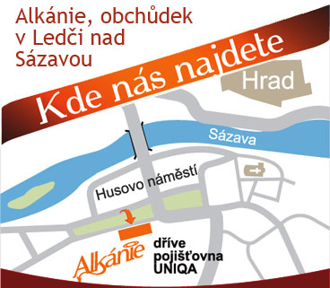 Kde najdete Alkánii na mapě